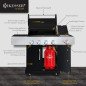Barbecue a gas KESSER Master 4+1 bruciatori con zona a infrarossi
