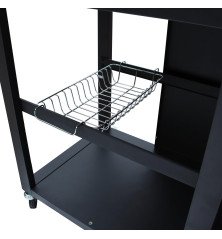 Cuisine extérieure Texas – 4 brûleurs + réchaud latéral – 17,2 kW – Happy Garden
