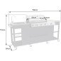 Cucina da esterno Texas 4+1 fuochi – Happy Garden