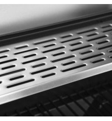 Barbecue gaz VESUVIO – 6 brûleurs avec plancha – 18 kW – 14 couverts