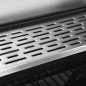 Barbecue gaz VESUVIO 6 brûleurs avec plancha intégrée