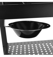 Barbecue gaz VESUVIO – 6 brûleurs avec plancha – 18 kW – 14 couverts