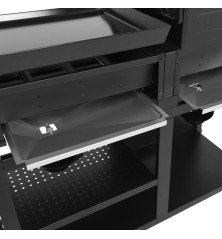Barbecue gaz VESUVIO – 6 brûleurs avec plancha – 18 kW – 14 couverts