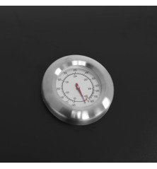 Barbecue a gas VESUVIO – 6 fuochi con piastra – 18 kW – 14 coperti