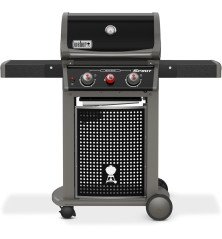 WEBER Spirit E-220S – Barbecue a gas a 3 bruciatori con tavoli pieghevoli