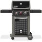 WEBER Spirit E-220S – Barbecue à gaz 3 brûleurs avec tables rabattables