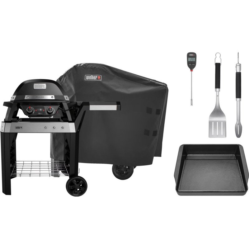 Weber Pulse 2000 électrique avec support – Pack complet Weber Pulse 2000 électrique avec support – Pack complet