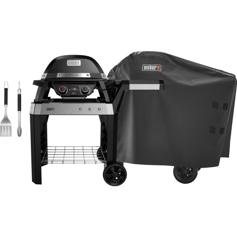 Weber Pulse 2000 Electric with Stand – Starter Kit