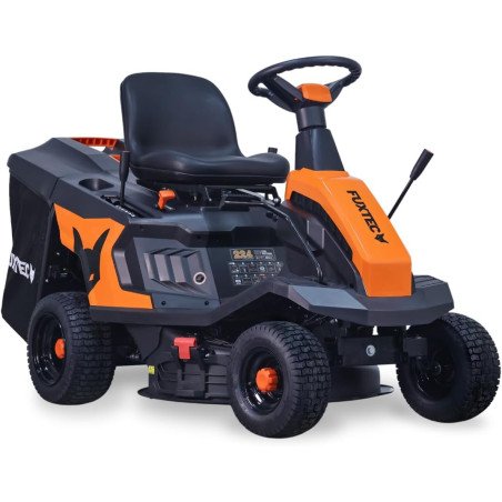 FUXTEC FX RMR66 66 cm 6 pk 150 liter grasopvangbak zitmaaier