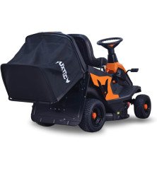 FUXTEC FX RMR66 66 cm 6 pk 150 liter grasopvangbak zitmaaier