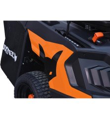 FUXTEC FX RMR66 66 cm 6 pk 150 liter grasopvangbak zitmaaier