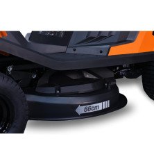 FUXTEC FX RMR66 66 cm 6 pk 150 liter grasopvangbak zitmaaier