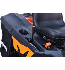 FUXTEC FX RMR66 66 cm 6 pk 150 liter grasopvangbak zitmaaier