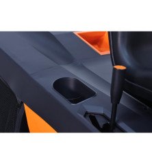FUXTEC FX RMR66 66 cm 6 pk 150 liter grasopvangbak zitmaaier