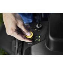 Alpina AT3 98 A lawn tractor - 98 cm cut, 352 cc engine, side discharge