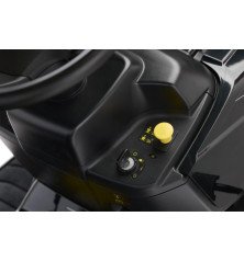 Alpina AT3 98 A zitmaaier - 98 cm maaibreedte, 352 cc motor, zij-uitworp