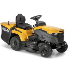 STIGA Estate 384 – trattorino rasaerba 432cc, taglio 84 cm, sacco di raccolta 240L, trasmissione idrostatica