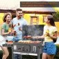 Barbecue Charbon XXL TLSUNNY – Pratique, Robuste et Mobile – 152 x 136 x 60 cm Barbecue Charbon XXL TLSUNNY – Pratique, Robuste et Mobile – 152 x 136 x 60 cm