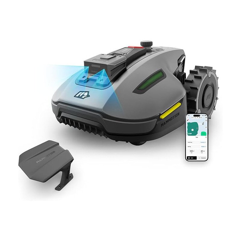 Minicortacésped robot inalámbrico MAMMOTION YUKA con módulo 4G