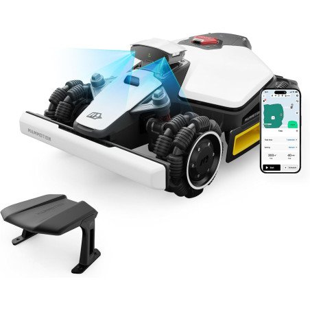 MAMMOTION LUBA Mini AWD Robot Tondeuse 800 ou 1500 m² sans fil périphérique