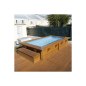 Piscine Hors Sol Bois Ubbink Azura 200 x 350 cm | Kit Complet