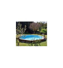Piscine Bois GRE Violette 2 Ø500 x H127 cm