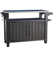 Desserte de jardin Keter Unity XL – 207L de rangement avec plan inox