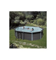 Piscine Hors Sol Composite Gré Avantgarde | 524 x 386 cm | Kit Complet