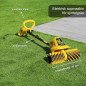 Garland Roll&Comb 141E-V19 – Balayeuse à gazon synthétique 300 W, rouleau 40 cm, guidon réglable