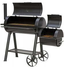 Smoker El Fuego Buffalo – Cottura lenta, griglia a carbone e legna