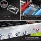 Barbecue a gas KESSER Master 4+1 bruciatori con zona a infrarossi